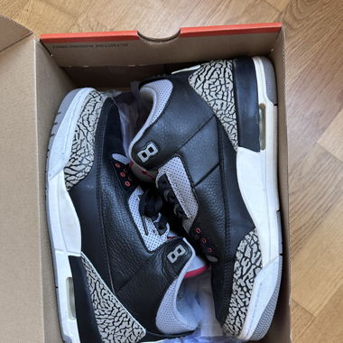 Jordan 3 Black Cement