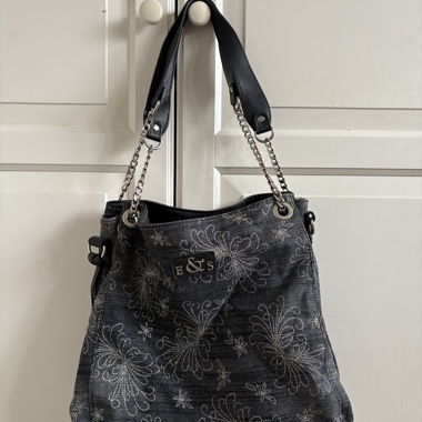 borsa vintage glitterata