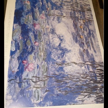 Monet print 