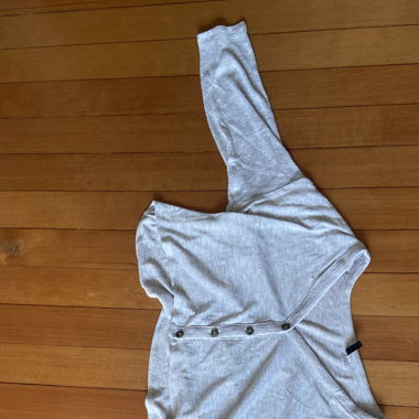 grauer cardigan 