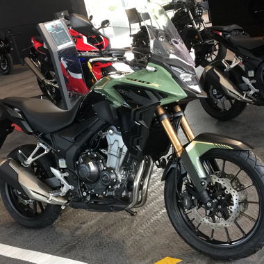 Moto d’aventure Honda