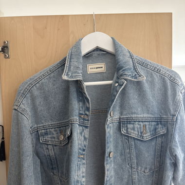 Cropped Jeansjacke