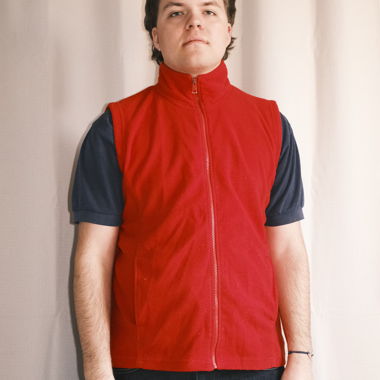 Veste polaire rouge LinePLUS XXL