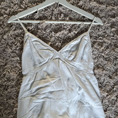 Top in Seta con Pizzo