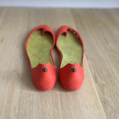 Ballerine rosse Iguaneye