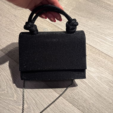 Mini-sac bandoulière noir