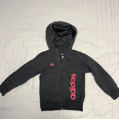 Felpa con cappuccio e zip Adidas Kids 110