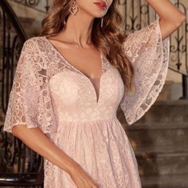 Pink Abendkleid