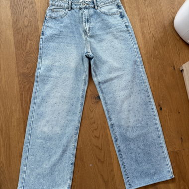 Jeans coupe droite lavaggio clair Viva Couture EU 38