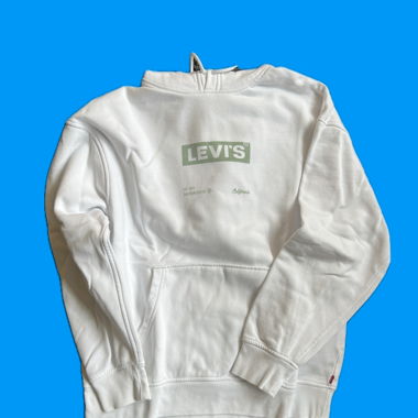 White Levi's Hoodie