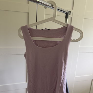 Zara lila Tanktop