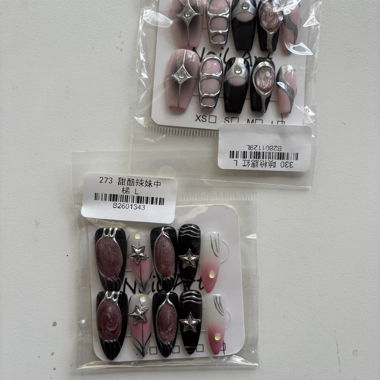 Set für aufklebende Nail-Art