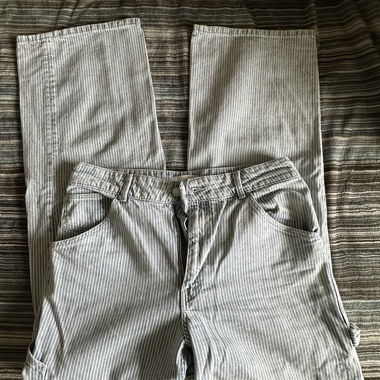 H&M Carpenter Jeans gestreift 42