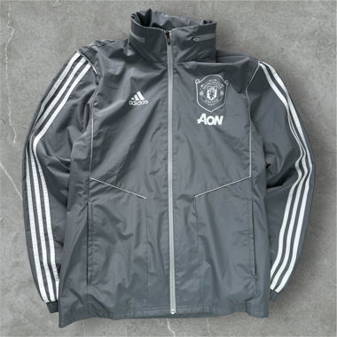 2019 grey adidas manchester united trackjacket
