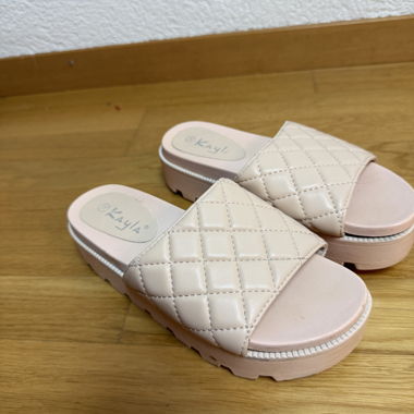 Chaussons roses