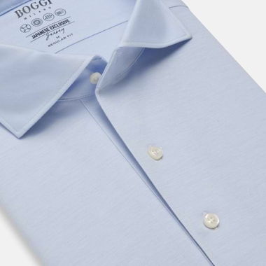 Camicia Boggi Milano azzurro chiaro regular fit