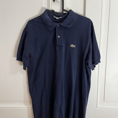 Polo Lacoste blu navy