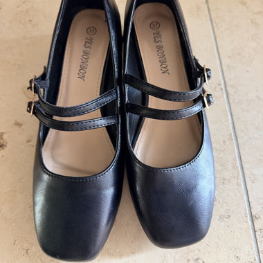 Escarpins Mary Jane noirs