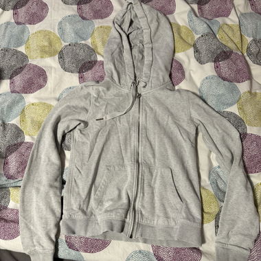 Veste-pull grise