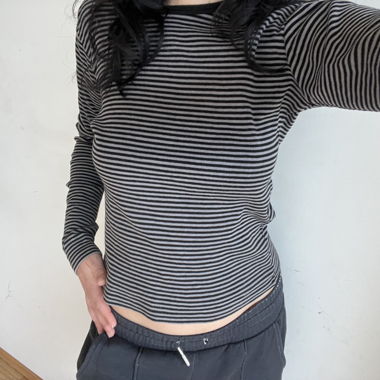 striped top
