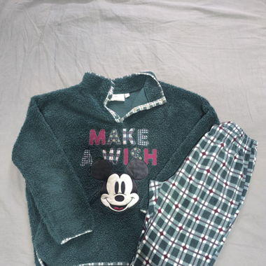 Cozy Mickey Mouse Pajama Set - XS