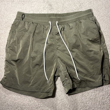 Olive Swim Shorts