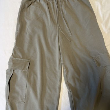 Beige Cargo Pants