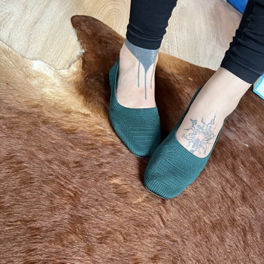 Sommerschuhe grün gr. 37