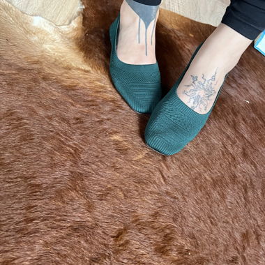 Sommerschuhe grün gr. 37