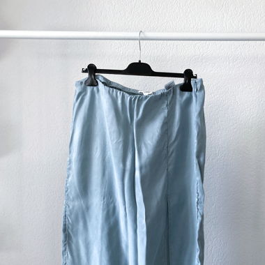 hellblauer Rock aus 100% Lyocell