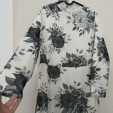 Robe longue maxi florale