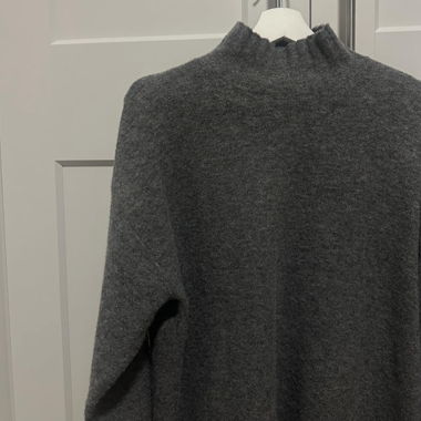 Vestito grigio in lana