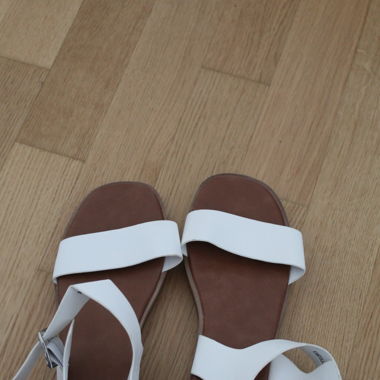 White Sandals 