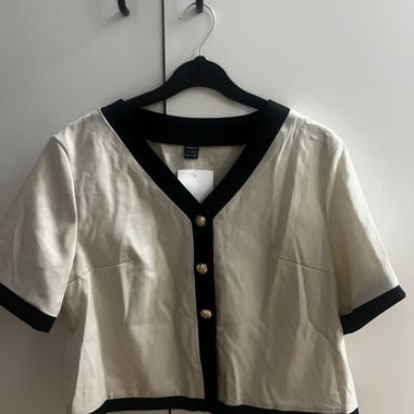 SHEIN Short-Sleeve Blouse