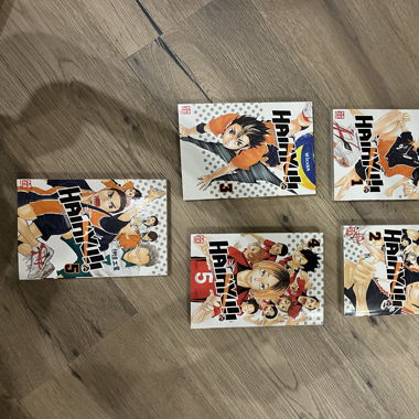 Haikyu!! Manga – Bände 1 bis 5 (Deutsch)