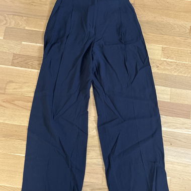 Black Wide-Leg Trousers