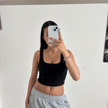 H&M cropped tanktop