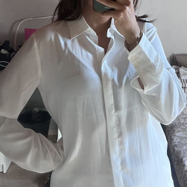 White Button-Up Shirt