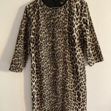 Kleid mit Leopardmuster