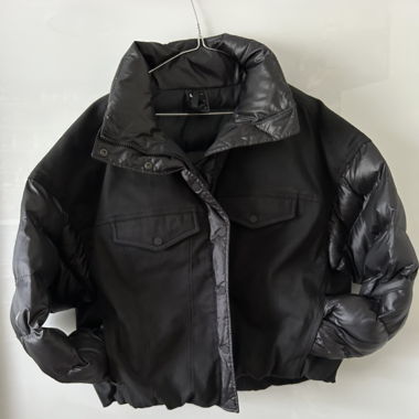 Nike Winterjacke M schwarz