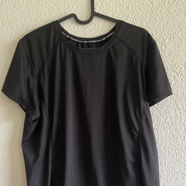 Sport Oberteil Schwarz