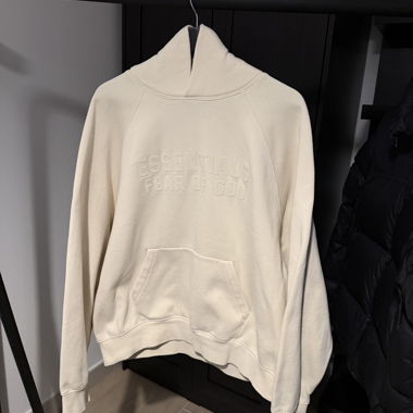 Fear of god Essentials Hoodie Creme
