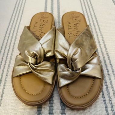 Goldene Sandale/Pantolette Blowfish Malibu