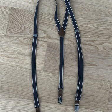 Bretelle da donna blu scuro