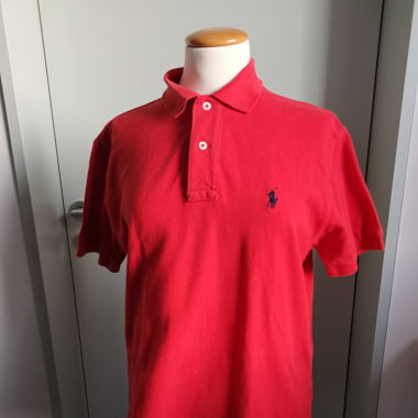 Rotes Poloshirt Ralph Lauren Gr. S, Herren