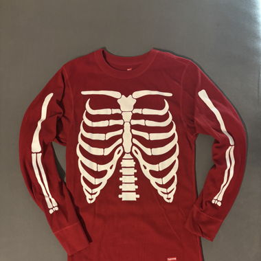 Supreme Hanes Bones Oberteil