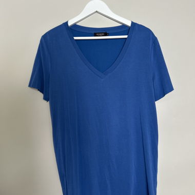 Blue V-Neck T-Shirt