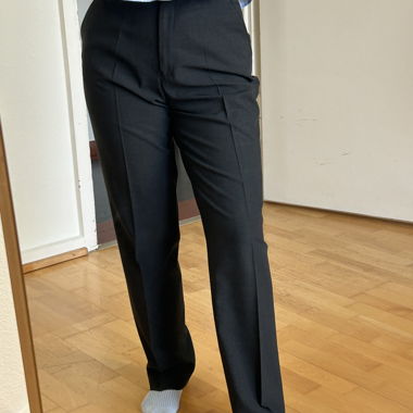 Pantalon noir formel cintré