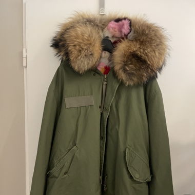 Leonardo fur parka jacket