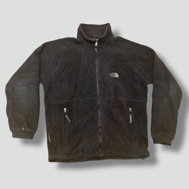 The North Face Polartec black fleece jacket